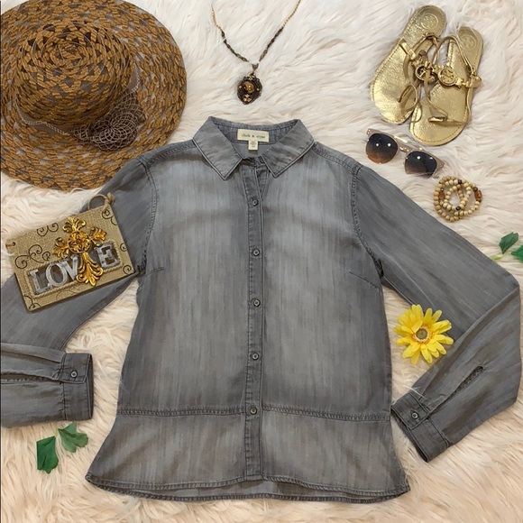 Anthropologie Cloth & Stone Top-c2 - Picture 5 of 8